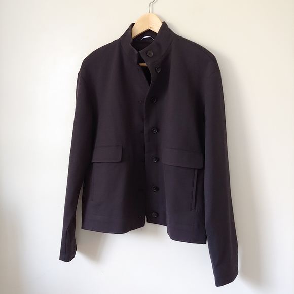 Kit and Ace Mulberry Bomber Jacket Black Size Medium - Picture 9 of 16